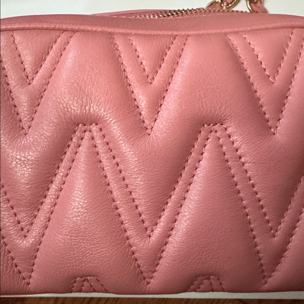 MARIO VALENTINO LEATHER HANDBAG NWT - Picture 5 of 6
